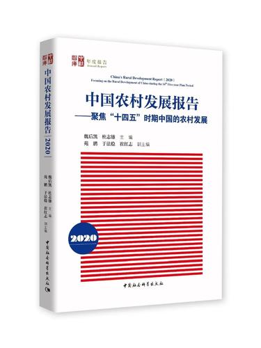 中国农村发展报告2020：聚焦“十四五”时期中国的农村发展